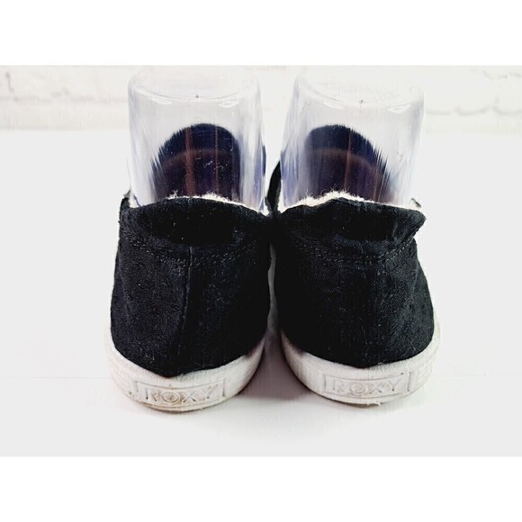 ROXY DANARIS SLIP ON COMFORT SHOES WOMEN'S BLACK SIZE 6.5 - Picture 4 of 8